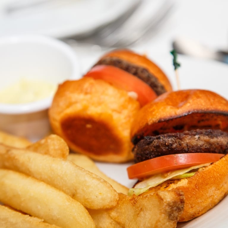 Indulge in Our Cheeseburger
